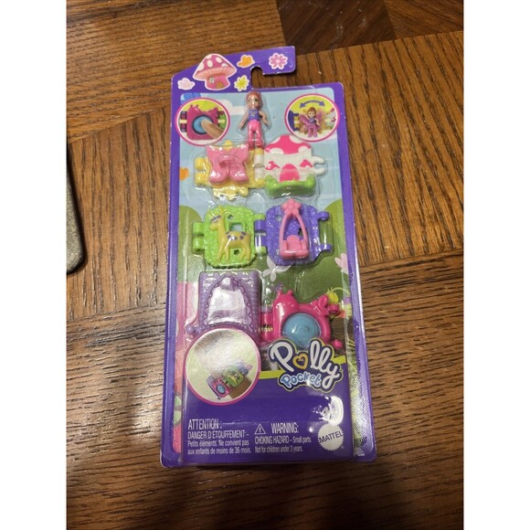 NEW Polly Pocket Bracelet Treasures Wearable Lila Micro Figure - Picture 1 of 2